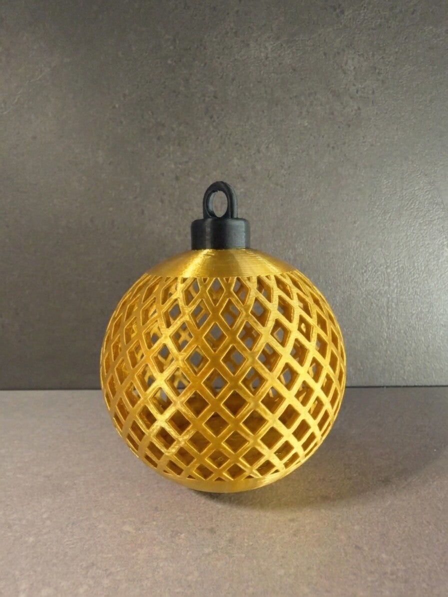 Pallina di Natale porta candela led