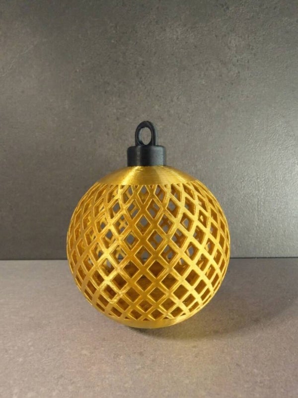 Pallina di Natale porta candela led
