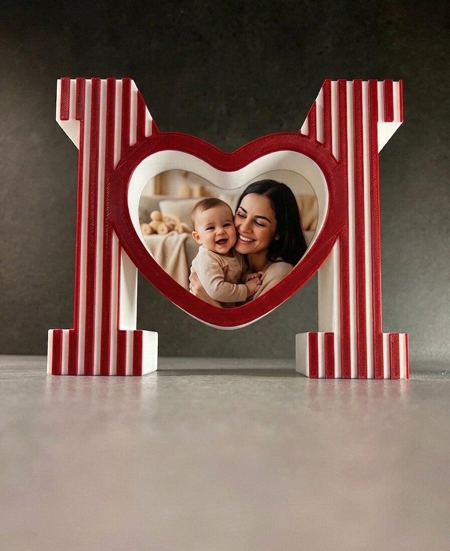 Cornice porta foto a cuore