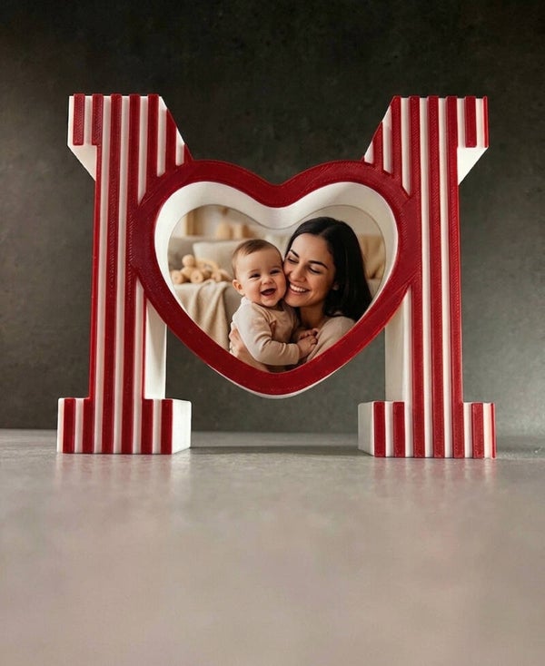 Cornice porta foto a cuore