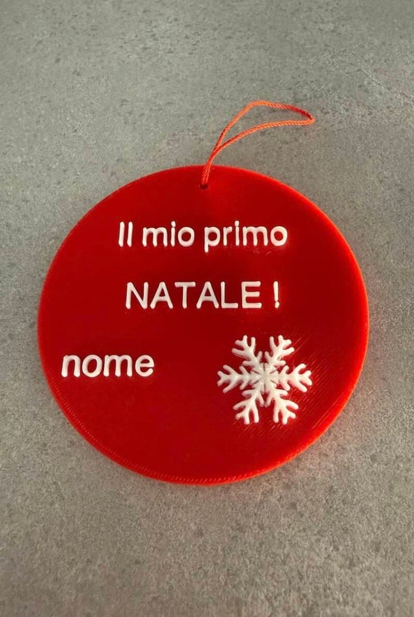 Pallina "il mio primo Natale"