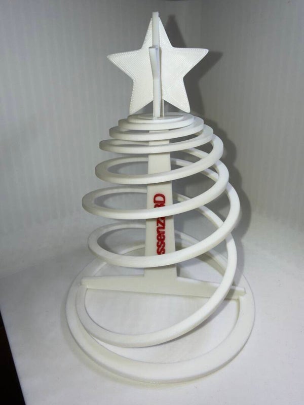 Albero di Natale effetto spirale