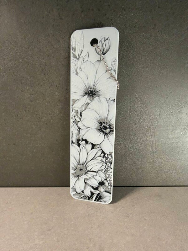 Segnalibro con fiori