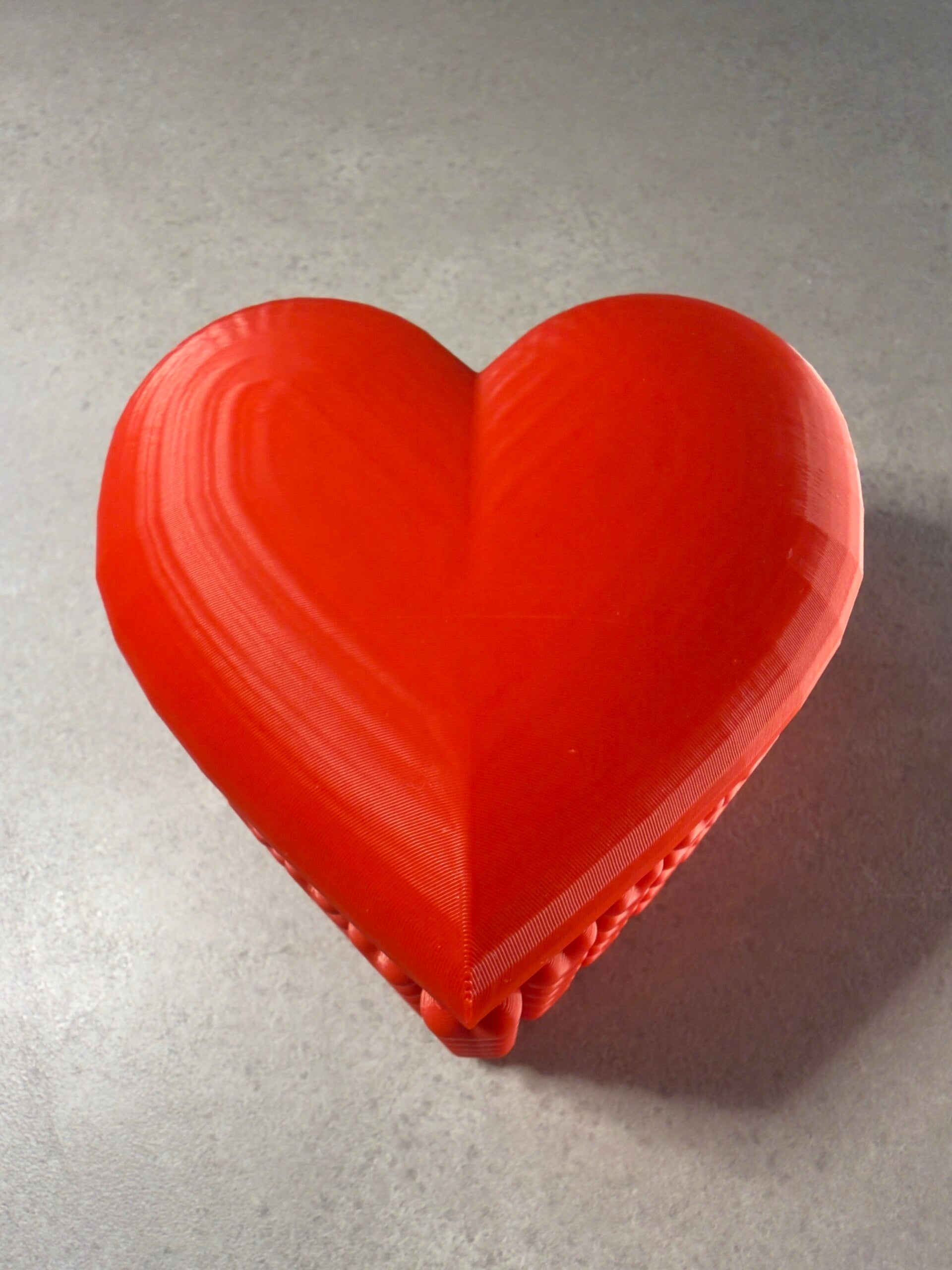 Cofanetto a forma di cuore