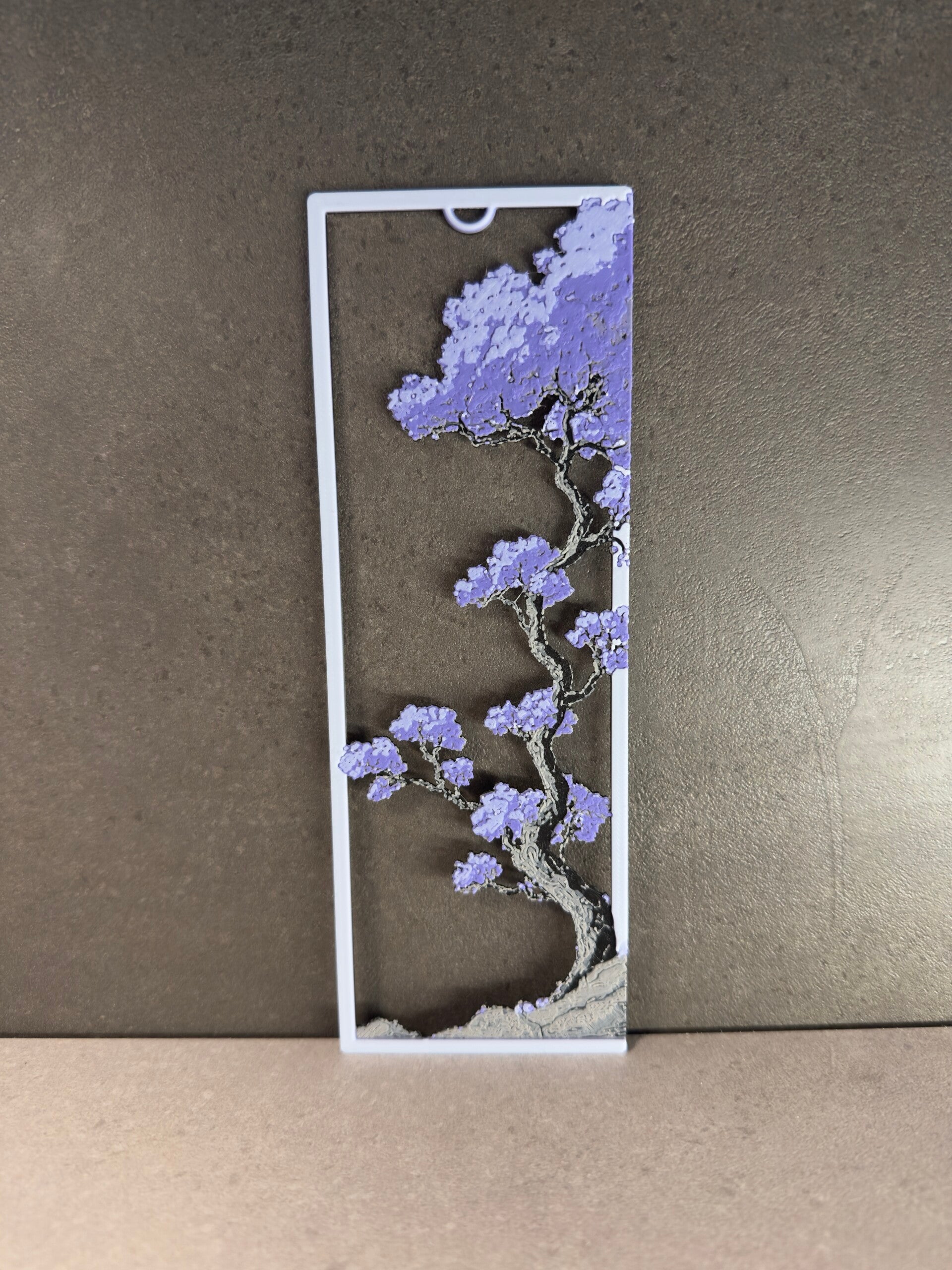 Segnalibro alberi fioriti