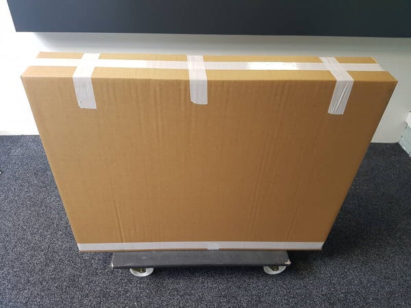 Schilderijenbox, schilderijendoos van dubbellaags karton