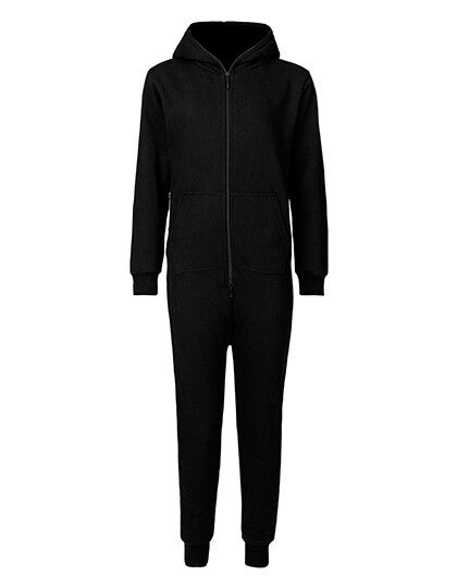 Jumpsuit Neutral Unisex Geborduurd Achterkant