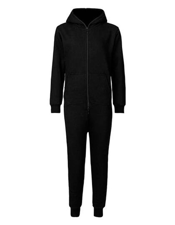 Jumpsuit Neutral Unisex Geborduurd Achterkant