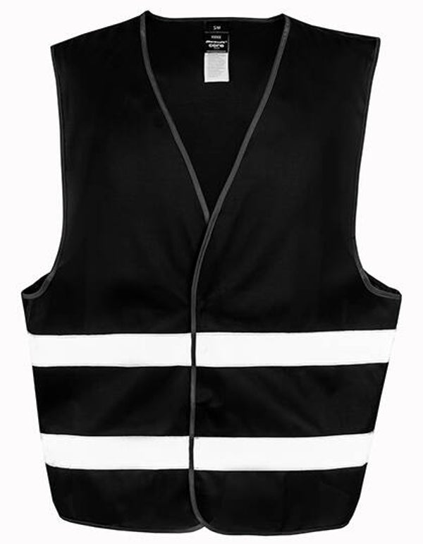 Fluohesje Safe-Guard Volwassenen Bedrukt Achterkant