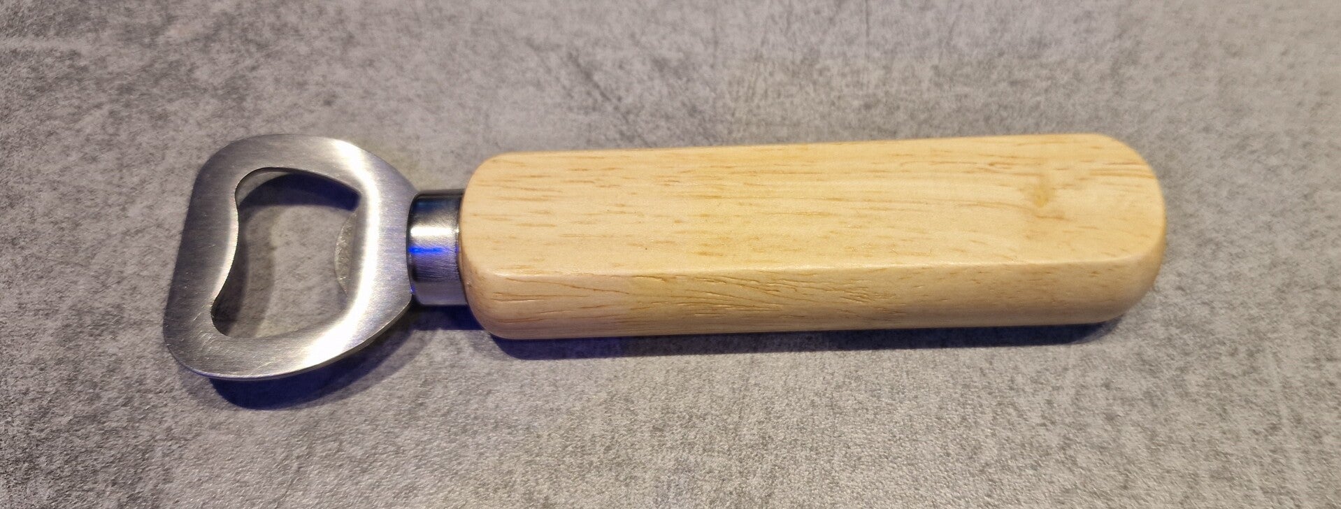 Flessenopener Hout Gegraveerd