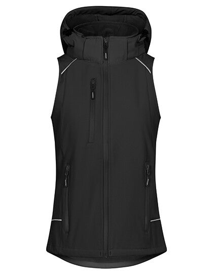 Softshell Vest Promodoro Vrouw Geborduurd Achterkant