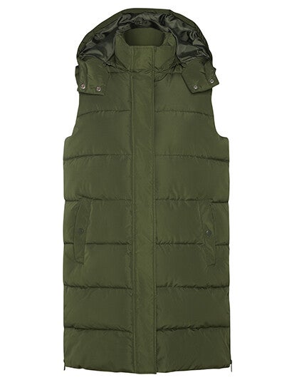 Reine Padded Vest 3/4 Roly Geborduurd Achterkant