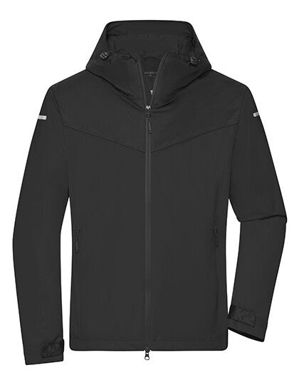 Allweather Jacket Daiber Man Geborduurd Achterkant