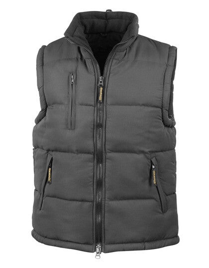Ultra Padded Bodywarmer Result Geborduurd Achterkant