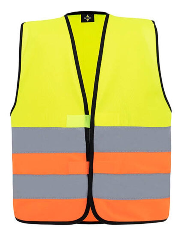 Fluohesje Korntex Kind Bedrukt Achterkant