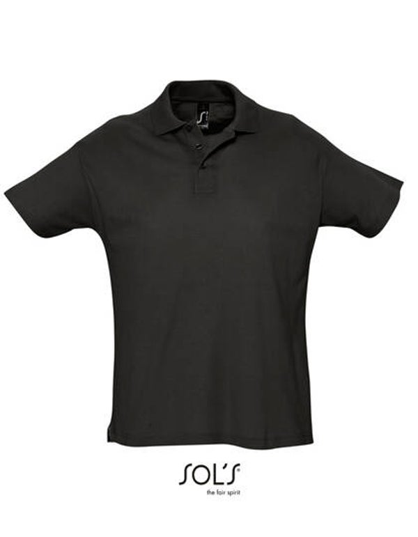 Polo SOL'S Man Bedrukt Achterkant