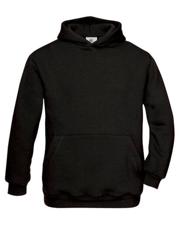 Hoodie B&C Kind Bedrukt Achterkant