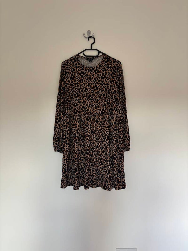 New Look Long Sleeve Casual Smock Dress Size 12