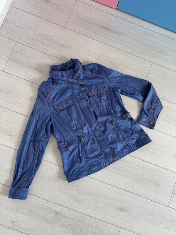 Rever Mile Blue Basic Jacket Windbreaker Size 14