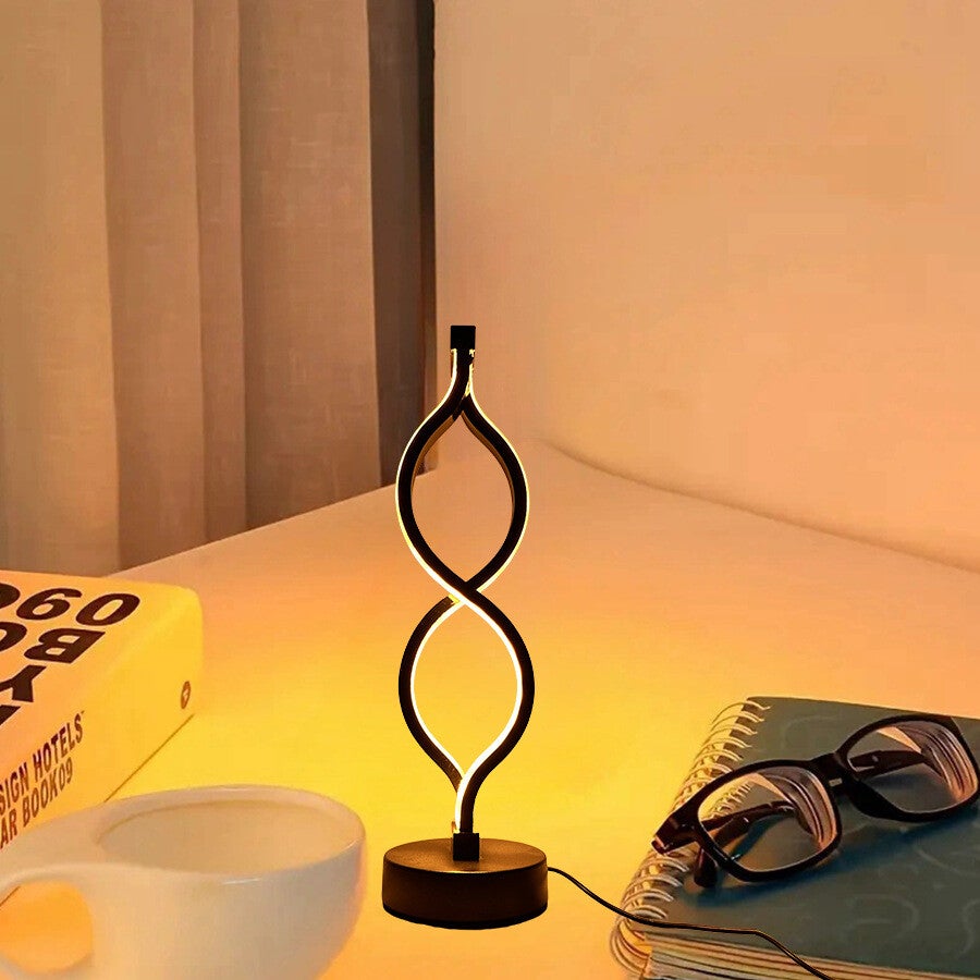 lampe de bureau spirale rechargeable Rome