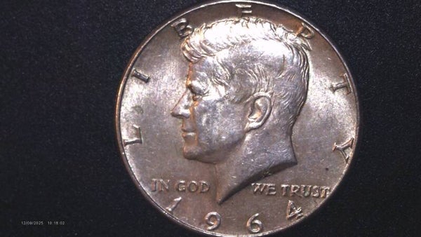 1964 JFK nmm half dollar