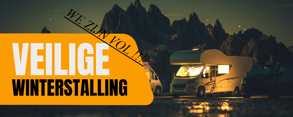 voor het behoud van de camper