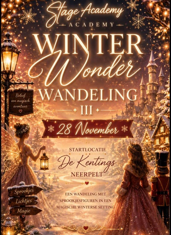 Ticket  Winter wonder Wandeling 18.10u