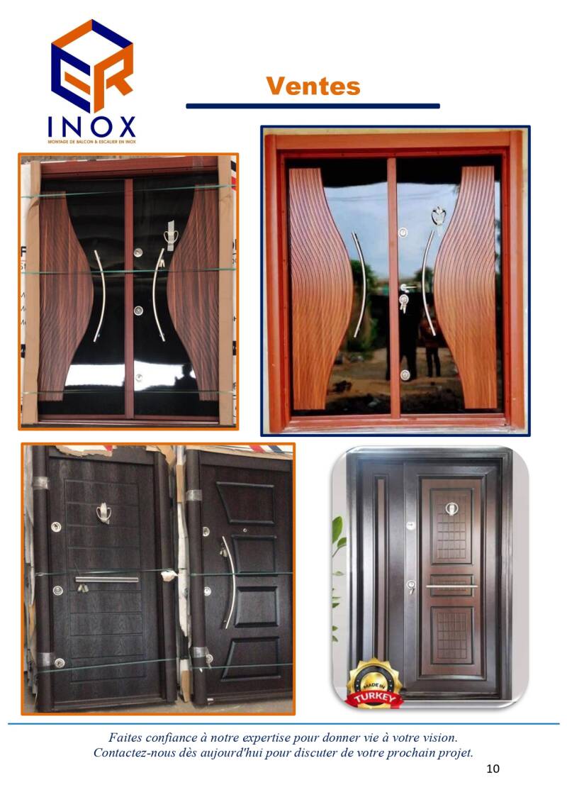 Catalogue ER INOX