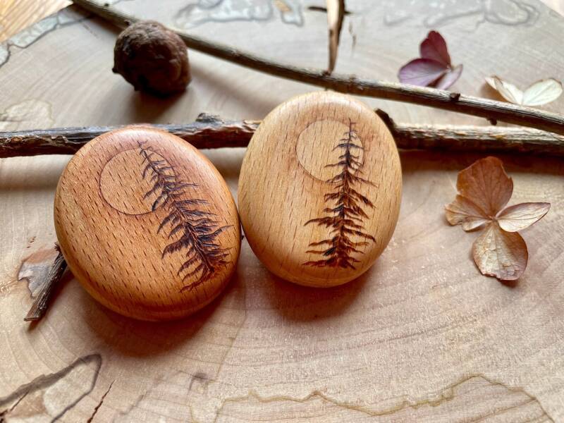 Handschmeichler mit Tanne &amp; Mond