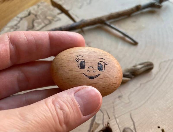 Handschmeichler „Mutmacher“ | Kleiner Freund für mutige Tage – Glücksbringer für Kinder