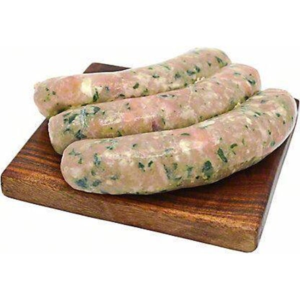 French garden worstjes met spinazie kalfsvlees 500gram