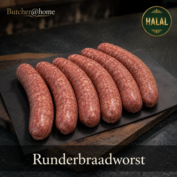 rundbraadworst   500gram