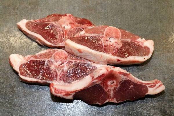 Gemarineerde lamskoteletten – 500 g