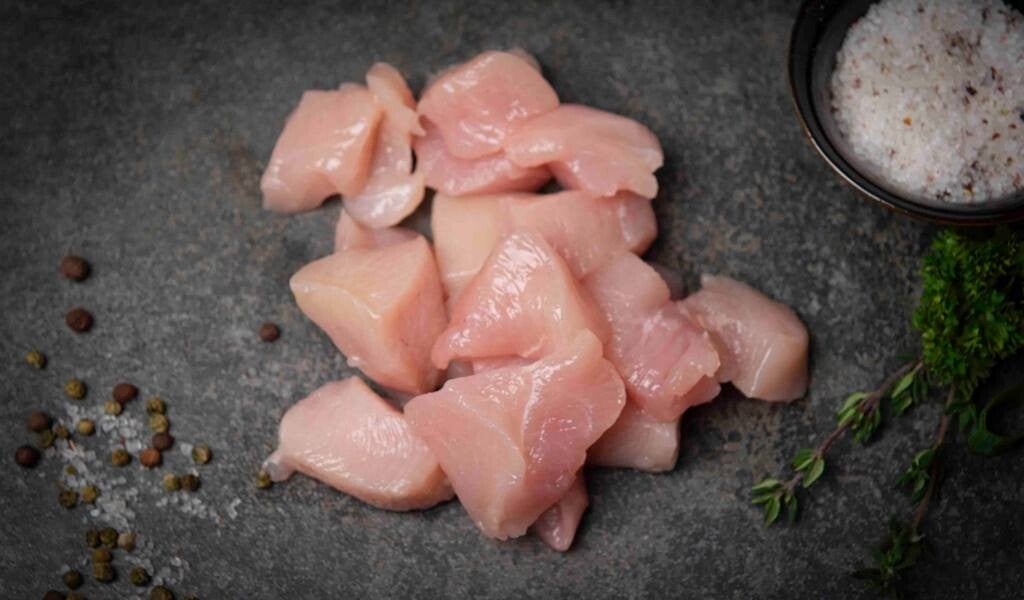 kipfilets in blokjes gesneden 500gram
