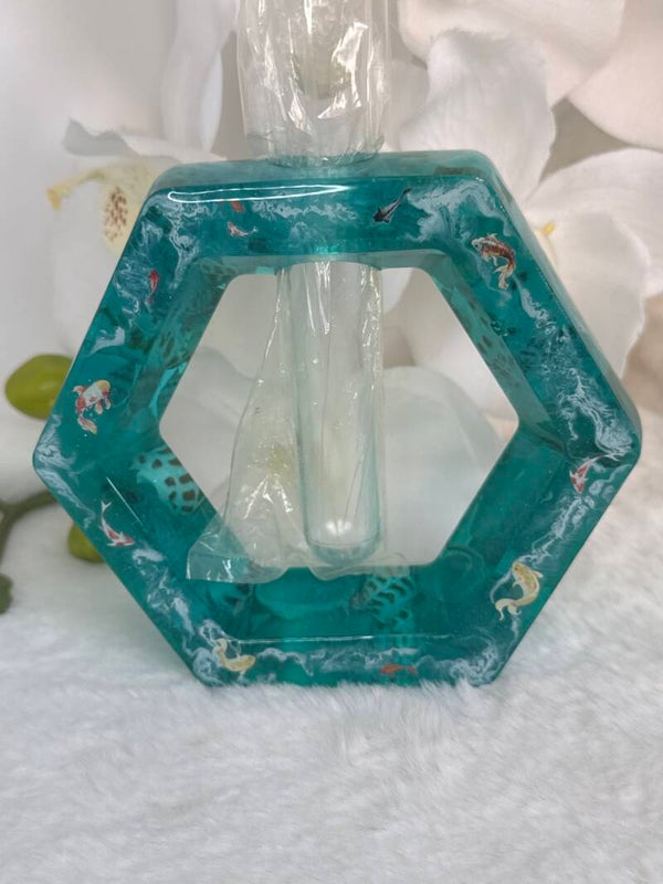 Soliflore hexagonal océan