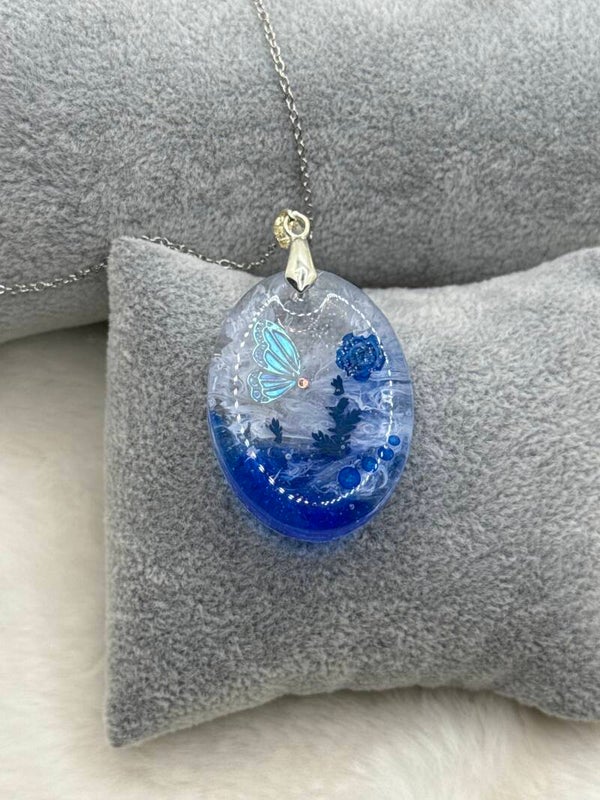 Pendentif grand ovale Winter 62