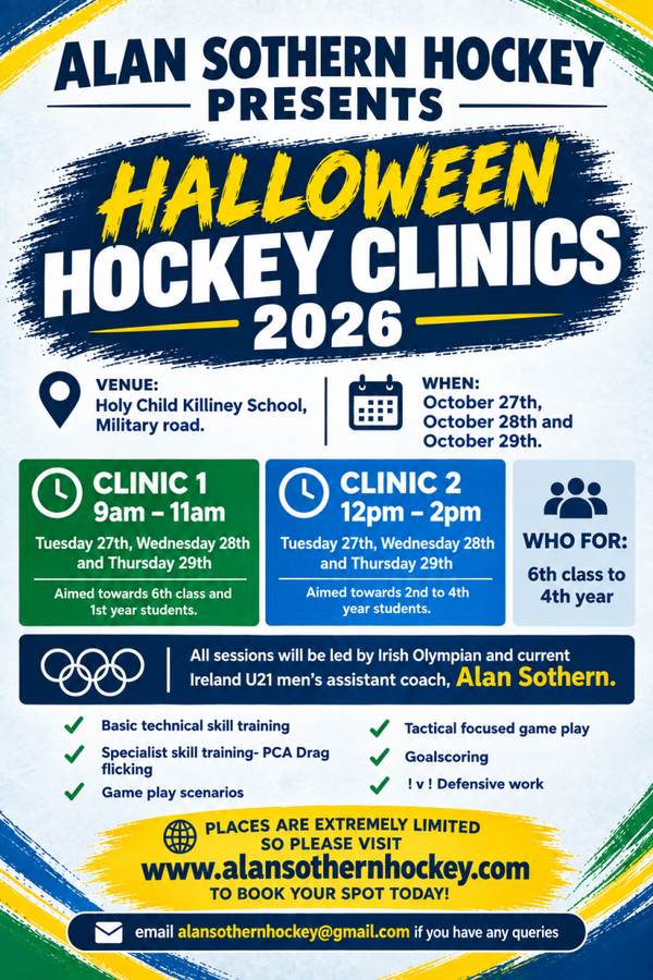 Halloween Hockey clinic's!