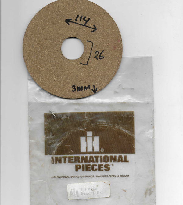 Mc.Cormick B47 voering koppeling pickup.