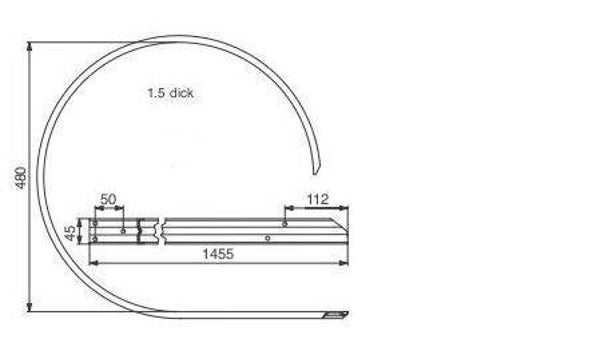 Köla Rivale pickup strippen. 0655053.01