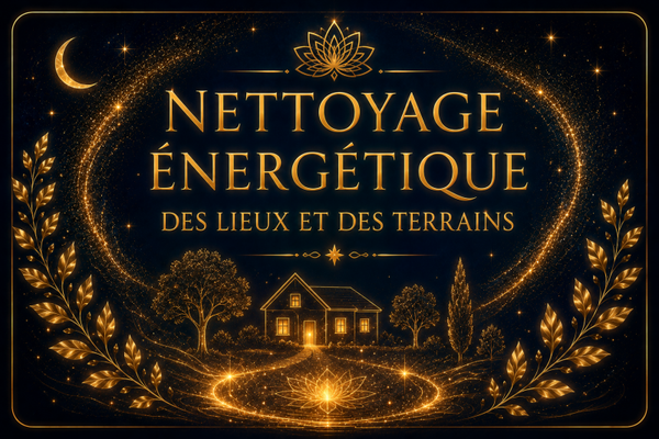 Nettoyage énergétique des lieux et  des terrains