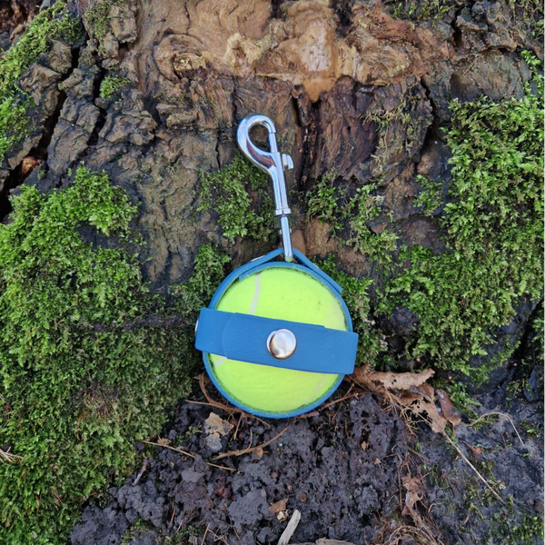 Ballenhouder met drukknoop biothane