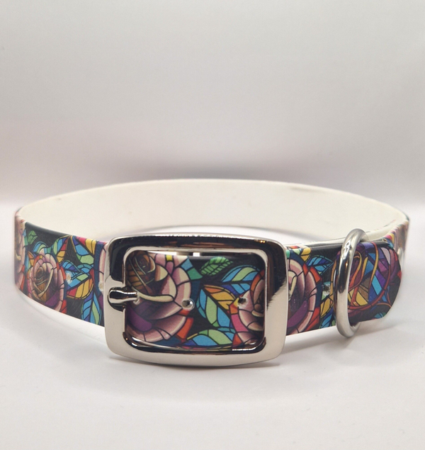 halsband classic rozen maat L (45-55 cm)