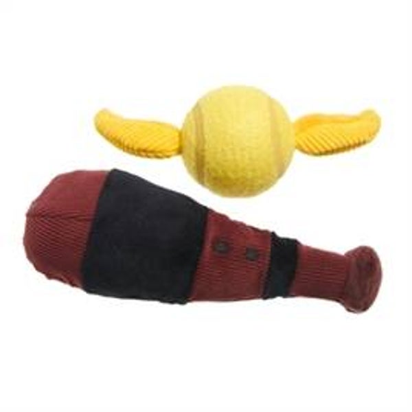 BARK QUIDDITCH SET HARRY POTTER PLUCHE