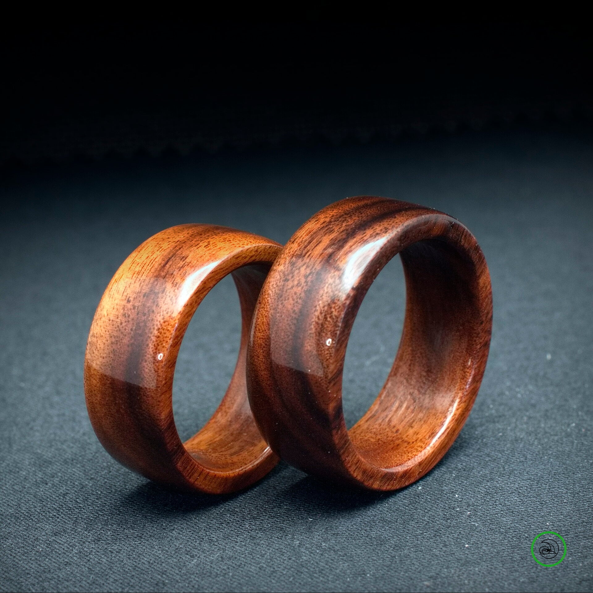 Houten ring uit Palisander