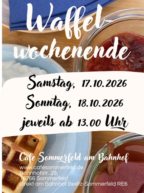 Waffelwochenende 17. & 18.10.2026