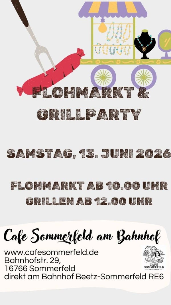 Flohmarkt & Grillen 13.06.2026 / ca. 2 Meter