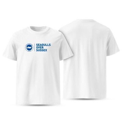 White Adult Cotton Tee