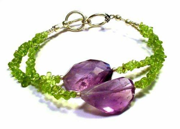 Amethist & Peridoot