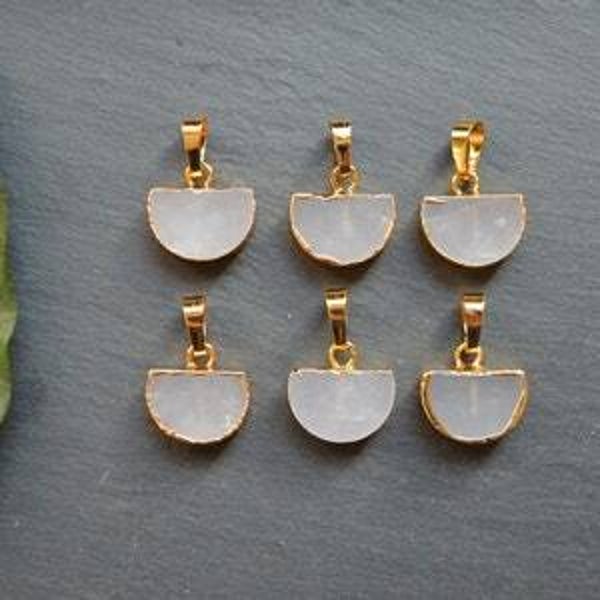 Witte Jade, halfrond