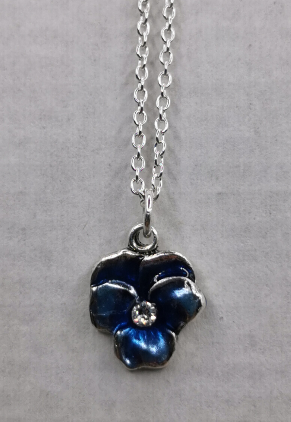 Viooltje, geëmailleerd